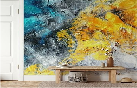 富顺墙面油画如何保养?