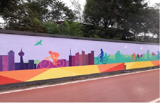 富顺墙体彩绘-围墙