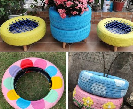 富顺墙体彩绘-变废为宝