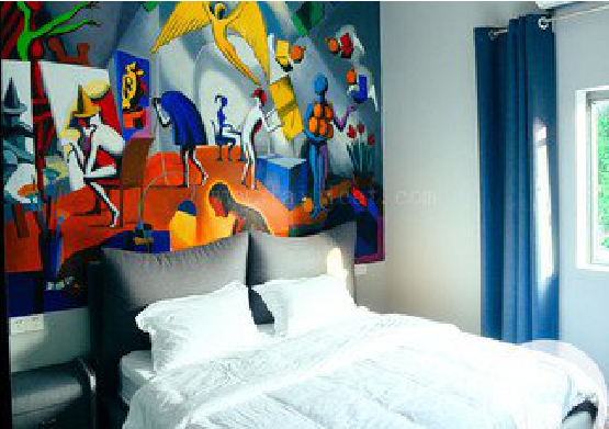 富顺对于酒店的墙体彩绘而言更注重哪些方面？