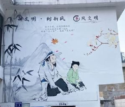 富顺分享几个墙绘保养知识。