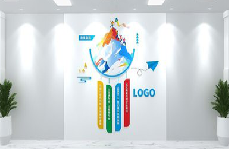 富顺公司企业形象墙的工艺材料有哪些?